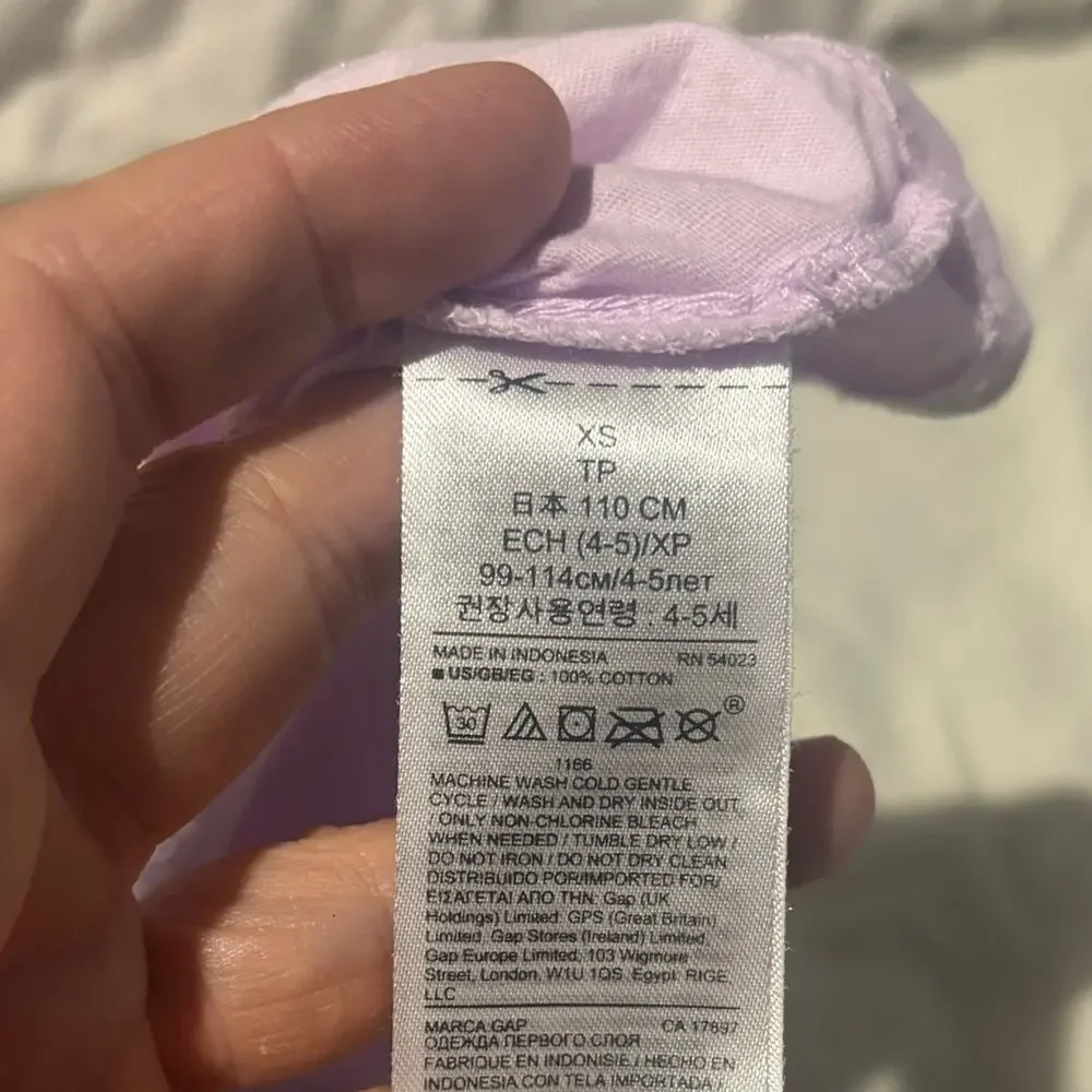 GAP xs purple